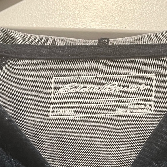 Eddie Bauer Navy Blue Hoodie - Picture 3 of 5